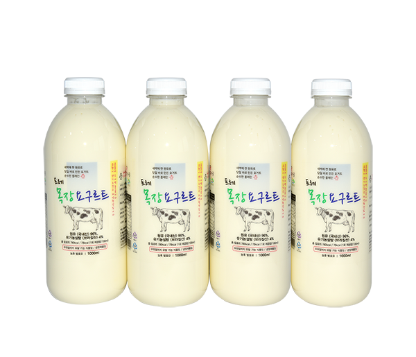 수제요구르트 1000ml*4